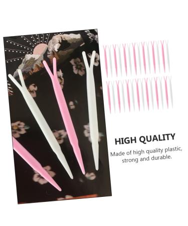 NOLITOY 100pcs Double Eyelid Y-Shaped Fork - Makeup Fork Glue Tape & Nail Display Stand - Eyelid Aid Cosmetic Accessories - Buy Online on GoSupps.com
