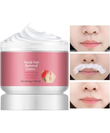 JIAOY Hairerase Facial Hair Removal Cream Hair Removal Cream for Women Upper Lip and Chin Gentle and NonIrritating Painless and Soothing Depilatory for Unwanted 1 Pack 1 Pack - Buy Online on GoSupps.com