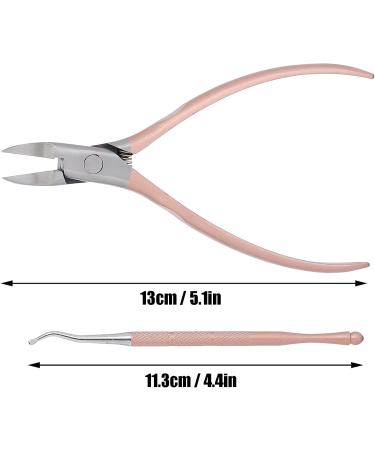 Podiatrist Toenail Clippers Professional Thick and Ingrown Toenail Clippers Ingrown Toenail Tool Kit Ingrown Toenail Removal Corrective Scissors Professional Pedicure Tools Toenail Clipper(Rose gold) - Buy Online on GoSupps.com