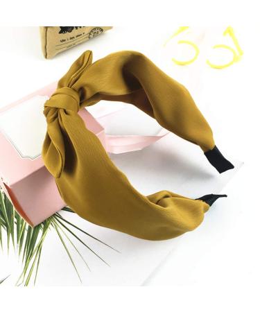ValianhAgen Women's Wide Edge Bow Headband - Stylish Black Hair Accessory | Shop Internationally - Buy Online on GoSupps.com