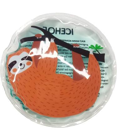 ICEHOF Cool Pads for Kids - Hero Sloth & Panda Motifs - Gel Cooling Compress for Bruises & Swelling - 3 Round Packs - Buy Online on GoSupps.com