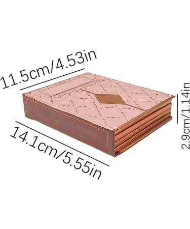 Makeup Palette 1 Book of Eyeshadow | Face Makeup Product Multifunctional Foldable Kit with Eyeshadow Blush Highlighter Contour for Students Travel - Buy Online on GoSupps.com