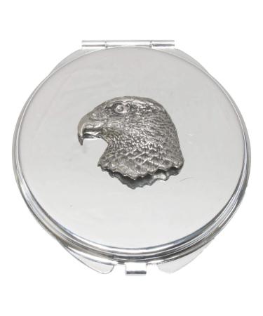 Hawk Head Compact Mirror Handbag Gift With Free Engraving 174