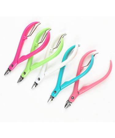 SJLS Handle Toenail Ingrown Nail Art Cuticle Nipper Clipper Edge Cutter Manicure Scissor Plier Tool Pedicure Dead Skin Remover (Color : Random Color) - Buy Online on GoSupps.com
