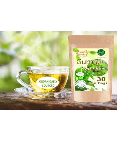 Hida Beauty Gurmar 30 Tea bags Gymnema Sylvestre Original flavor - Buy Online on GoSupps.com