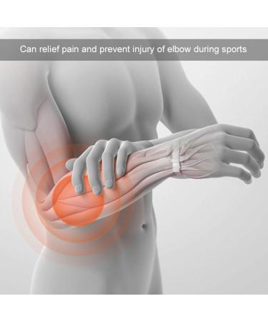 EVTSCAN Elbow Support Brace for Adults - Ultimate Protector Pad for Tennis & Outdoor Sports - Buy Online on GoSupps.com