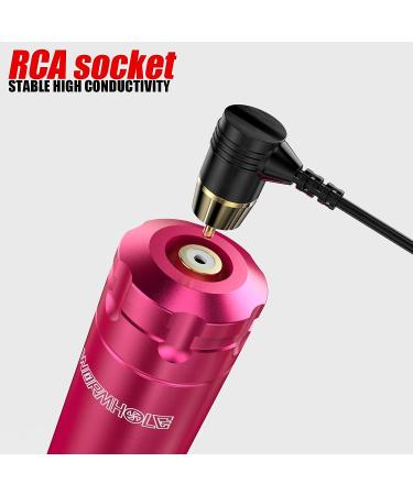 Wormhole Tattoo Kit: Rotary Machine Pen, Cartridge Needles, Complete Set for Beginners - WTK104 Pink - Buy Online on GoSupps.com