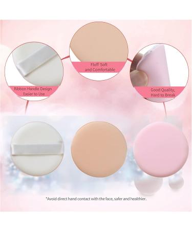GZHAIMAI 14-Piece Powder Puff Set - Round Makeup Sponges for BB Cream Liquid Foundation & Loose Powder | Professional Makeup Tools - Buy Online on GoSupps.com
