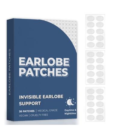 Ear Lobe Support Patch Pack of 60/ 6 sheet for Heavy Earrings/Invisible Ear Lobe Tape Invisible Waterproof Stickers for Heavy Earrings Earring Lift Patches for Long Time Wearing Earrings (Pack of 60)