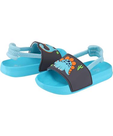 Buy Flashbroat Dinosaur Blue Kids' Bathing Sandals - Lightweight Slipproof Summer Shoes for Boys & Girls - 31 EU - Buy Online on GoSupps.com
