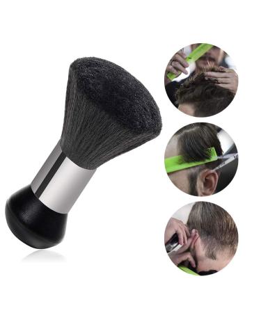 Professional Hairdresser Neck Brush Set - 2 Soft Fiber Bristles Brushes for Hair Cleanup | Essential Barber Tools - Buy Online on GoSupps.com