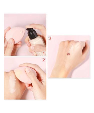 SBTRKT Red Makeup Sponge - Concealer & Foundation Blender Tool for Flawless Finish - Buy Online on GoSupps.com
