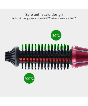 Electric Professional Anti-Scald Curling Brush - Instant Heat Up for All Hair Types | International Shipping - Buy Online on GoSupps.com