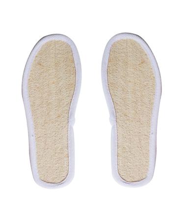 FRCOLOR Sports Insoles Breathable Insoles Feet Pads Loofah Insoles As Shown Size 4