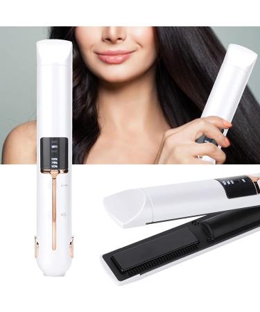 Professional USB Charging Mini Electric Hair Straightener & Curler - Cordless Hair Styling Tool for Effortless Waves & Sleek Hair - Buy Online on GoSupps.com