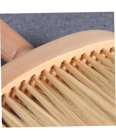 Premium Wooden Hairdresser Shaving Brush - Vintage Hair Removal & Salon Cleaning Tools - Buy Online on GoSupps.com