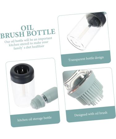 Zerodeko Oil Dispenser Bottle 2pcs Silicone Oil Brush Bottle Oil Control Soy Sauce Bottle Pp Convenient Oil Bottle medium Blue - Buy Online on GoSupps.com