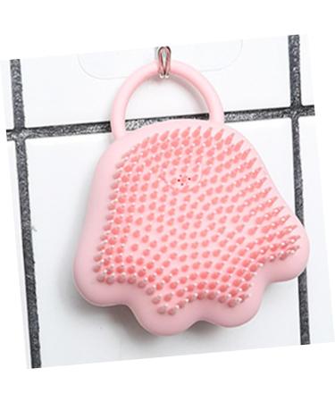 Magiclulu 2-in-1 Shampoo Brush & Scalp Massager for Kids - Pink Lavaerde Diffusor Hairbrush & Sponge - Gentle Massage for Healthy Hair - Buy Online on GoSupps.com