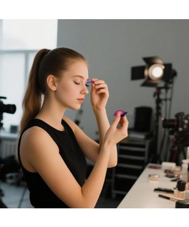 Lazy Eyeshadow Set 4 or 8 Pairs Natural Looking Waterproof Eye Shadow for Concert Costume Prom Cosplay Makeup Eye Shadow Suitable for All Eye Shapes - Buy Online on GoSupps.com