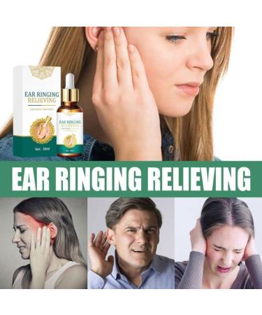 Tinniclear Ear Drops - 20ml Organic Herbal Treatment for Tinnitus Relief and Ear Wax Softening (3pcs) - Buy Online on GoSupps.com