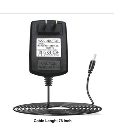 12V AC/DC Adapter for CAT LED WorkLights Braun Silk Shavers & Sangean PR-D15 - Worldwide Shipping - Buy Online on GoSupps.com