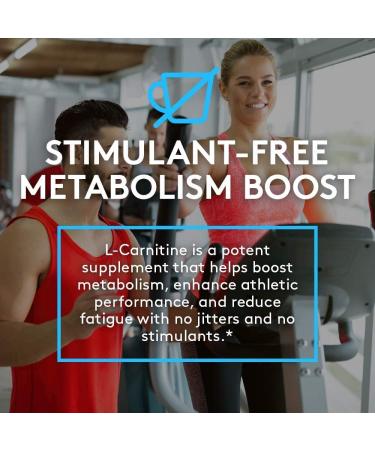 RSP L-Carnitine 500mg Weight Loss Supplement - Non-Stimulant Metabolism Booster for Men and Women - Amino Acid Workout Diet Pills - 120 Capsules - Buy Online on GoSupps.com