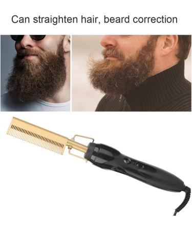Professional Alloy Electric Hair Straightener Comb | 450 F High Heat Ceramic Styling Tool with Digital Display | Worldwide Shipping - Buy Online on GoSupps.com