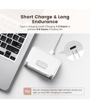 fumooa Electric Nail Clipper 2-in-1 Cutting and Grinding Automatic Nail Clipper 2-Speed with LED Light Electric Nail Clipper - Buy Online on GoSupps.com