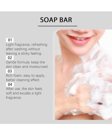  Generisch Persimmon Soap - Solid Natural Soap Deodorising Moisturizing Soap for Gentle Whole Body Intimate Care Body Odor Control with Foam Mesh for Women and Men (3) - Buy Online on GoSupps.com