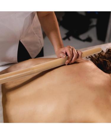 Healvian Holz Gua Sha Massagestab Anti Massage Device for Full Body Relaxation | Fascia Roll for Back Waist Shoulder & Legs - Buy Online on GoSupps.com