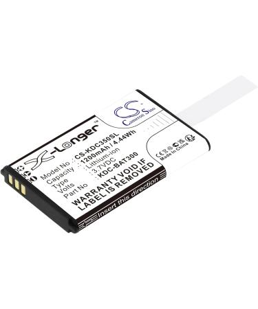 SPANN Battery Replacement for KOAMTAC KDC350CNi Series - 3.7V Part No: KDC-BAT300 | International Shipping Available - Buy Online on GoSupps.com