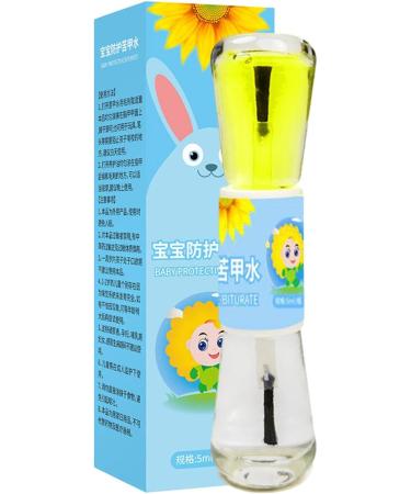 Stop Nail Biting Kids | Anti Nail Biting Bitter Polish - Nail Care Safe Bitter Taste Solution No Bite Nail Biter Stopper Stop Biting Nails for Kids - Buy Online on GoSupps.com
