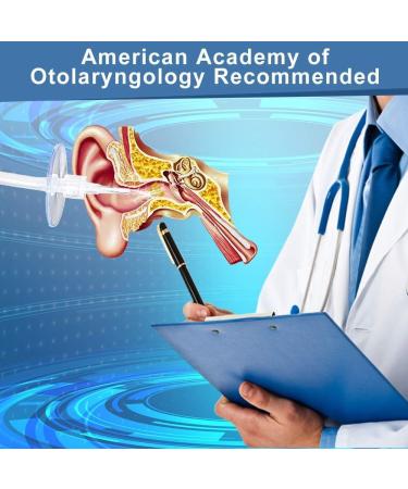 60 Pack Disposable Ear Washer Tips for Adults & Kids - Compatible with All Ear Wash Systems | Effective Ear Cleaning Solution - Buy Online on GoSupps.com