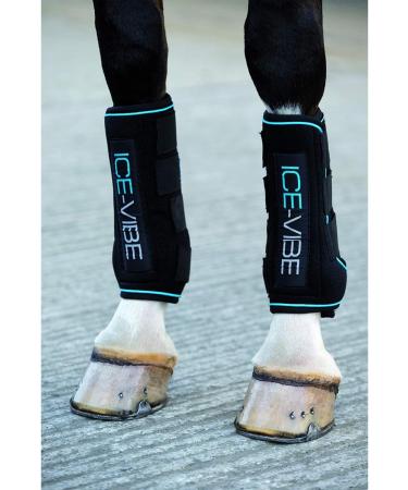 Buy Horseware Ice-Vibe Boots Extra Warmblood - Black Aqua | International Shipping Available - Buy Online on GoSupps.com