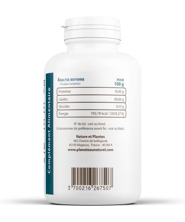  Plan te au Naturel Cod Liver Oil 500 mg - 400 capsules - Buy Online on GoSupps.com