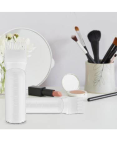 Root Comb Applicator Bottle 6 oz - Hair Oil/Dye Brush with Scale - Professional Hair Coloring/Styling Tool - Buy Online on GoSupps.com