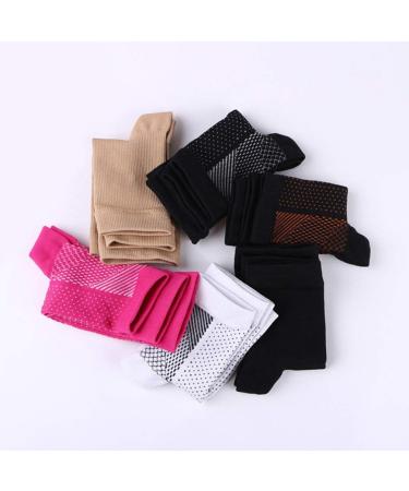 Buy Healifty Plantar Fasciitis Socks Ankle Support Socks (2 Pairs L/XL Black/White) Relief for Foot Pain | Fast International Shipping - Buy Online on GoSupps.com