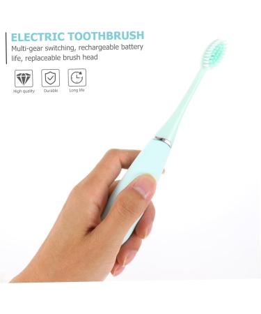 Hoement Waterproof Electric Toothbrush for Adults | Silicone Household Tooth Cleaning Device - Buy Online on GoSupps.com