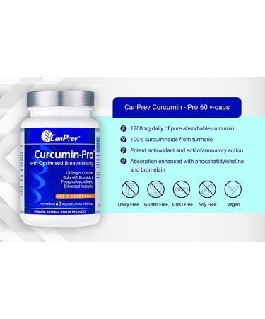 CanPrev Curcumin Pro | 60 v-caps l Relieves Joint-Related Inflammation - Buy Online on GoSupps.com