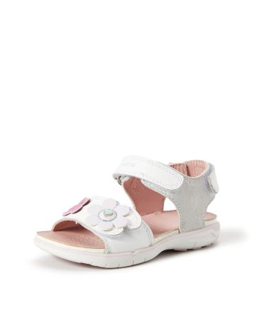 Geox Baby Girl's B Sandal Delhi 7.5 UK White