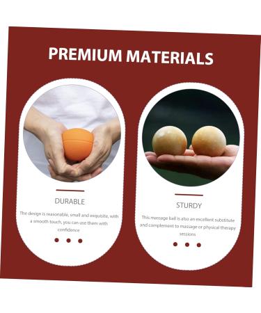 Ultechnovo Handball Training Set - 5 Wooden & Foam Balls for Strength Roller Massage & Portable Exercise - Mahogany & Rosenwood Sports Equipment - Buy Online on GoSupps.com
