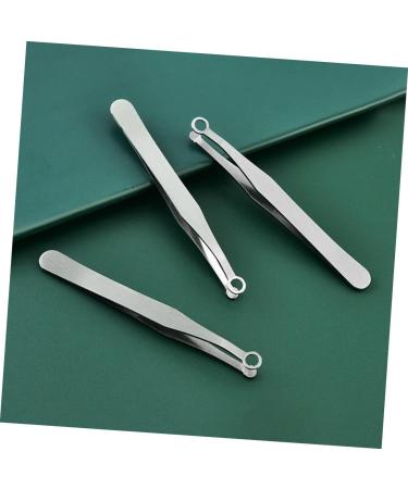 NOLITOY Precision Hair & Eyebrow Grooming Tool Set for Men - Stainless Steel Round Nose Scissors Trimmers & Tweezers - International Shipping Available - Buy Online on GoSupps.com