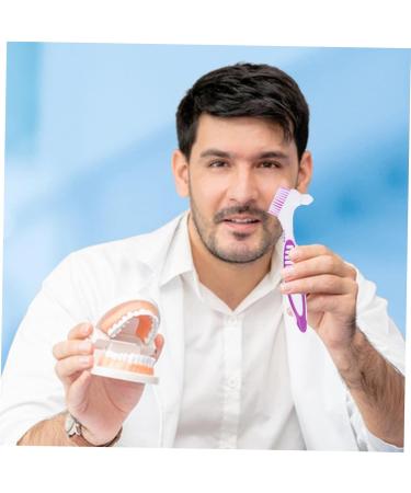 Anneome 2-Piece Prostheses Cleaning Brush Set | Portable Toothbrush for Dentures & Braces | Effective Prosthesis Cleaner - Buy Online on GoSupps.com