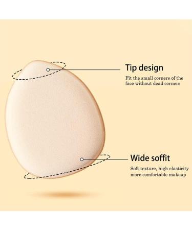 12 Pieces Finger Powder Puff Makeup Mini Powder Puff Mini Makeup Sponge For Foundation Concealer Cosmetic Foundation Sponge Mineral Powder Wet Dry Makeup Tool (Pink) - Buy Online on GoSupps.com