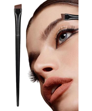 Eye Brow Brush | Eye Liner Brush | Flat Eyeliner Brushes for Precision Makeup Application Fine Angled Ultra Thin Slanted Flat Angle A101 - Buy Online on GoSupps.com