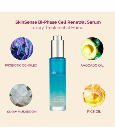 SkinSense Hydranet Bi-Phase Cell Renewal Serum 30ml Hydrating Facial Oil Hydration Boost Serum Cell Renewal Elixir Miracle Oil Plant-Based Facial Oils for Women - Buy Online on GoSupps.com