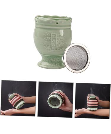 JECOMPRIS Electric Tools: Premium Moxibustion Pot & Burner for Therapeutic Chinese Massage | Manual Moxibustion Devices & Ceramic Offer Board for Optimal Healing - Buy Online on GoSupps.com