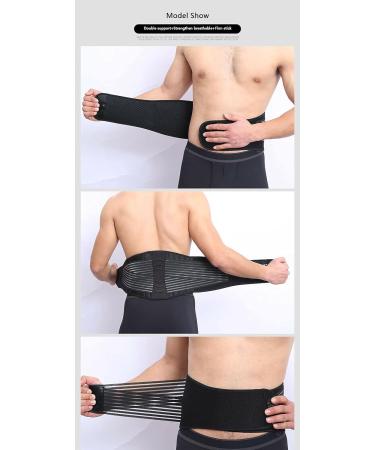 Khankah Sirajia Limited Adjustable Lower Back Support Belt Lumbar Brace/Posture Pain Relief Lifting Gym Pain Relief Back Support Lumbar Abdominal Gym (Extra Large) XL - Buy Online on GoSupps.com