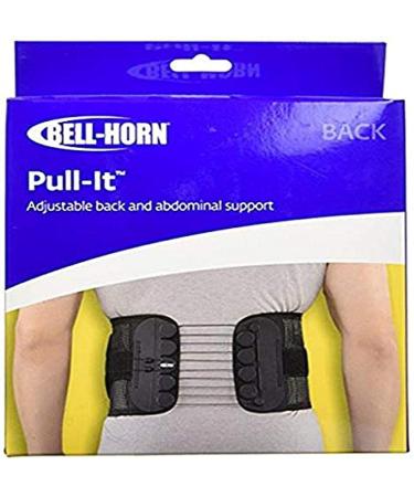 "Pull-It Adjustable Back Support Brace One Size Fits Most