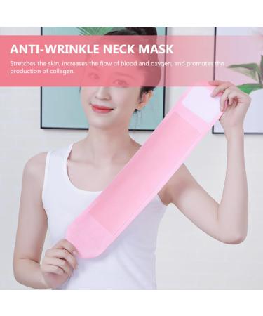 SKISUNO Neck Pad Anti Wrinkle Neck Pad Anti Wrinkle Patches Stretchable Neck Patch Anti- Wrinkle Neck Patches Skincare Beauty Patches Patch Cotton Pink Telescopic - Buy Online on GoSupps.com